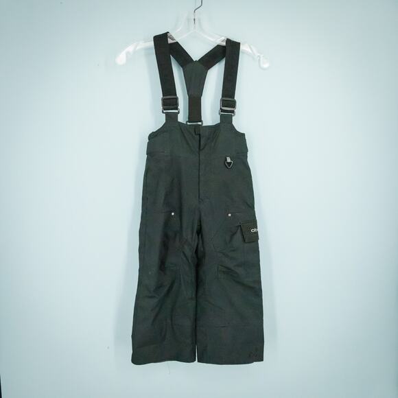 Obermeyer Kids Toddler Size 3 Black I-Grow Extended Wear System Bib Snow Pants - Picture 1 of 8